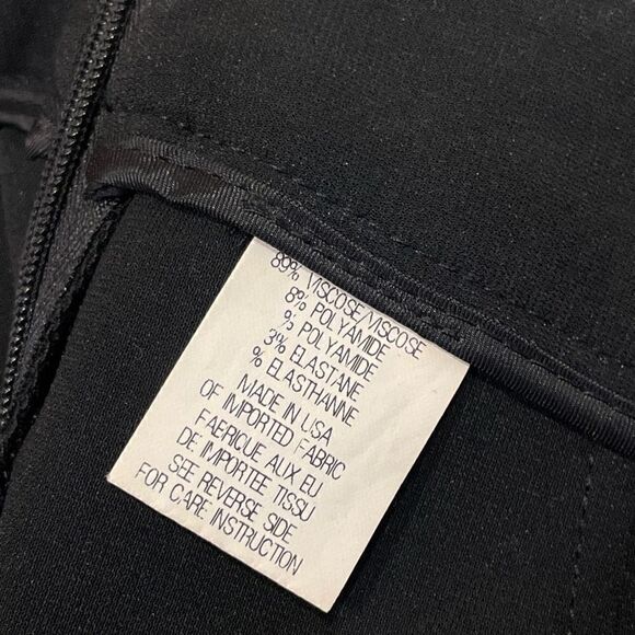 Theory black pants size 4 - Picture 4 of 7